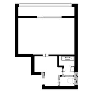 1-к квартира, вторичка, 32м2, 3/5 этаж