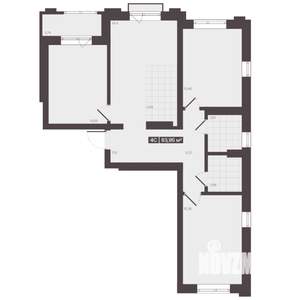 4-к квартира, строящийся дом, 84м2, 13/16 этаж