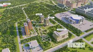 2-к квартира, вторичка, 56м2, 14/17 этаж