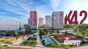 1-к квартира, вторичка, 36м2, 1/15 этаж