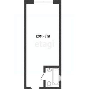 Студия квартира, вторичка, 22м2, 2/9 этаж