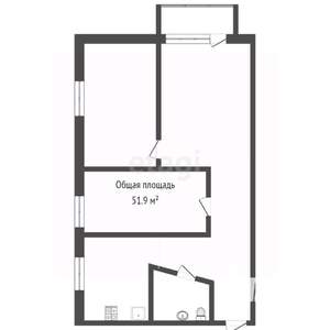 3-к квартира, вторичка, 52м2, 3/5 этаж