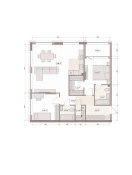 4-к квартира, вторичка, 86м2, 3/15 этаж