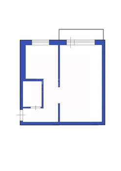 1-к квартира, вторичка, 33м2, 3/5 этаж