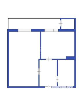 1-к квартира, вторичка, 34м2, 9/9 этаж