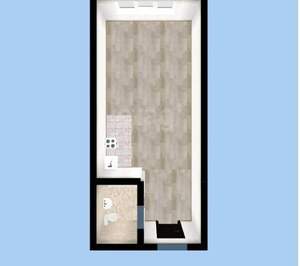 Студия квартира, вторичка, 23м2, 5/9 этаж