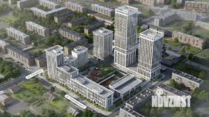 3-к квартира, строящийся дом, 83м2, 3/6 этаж