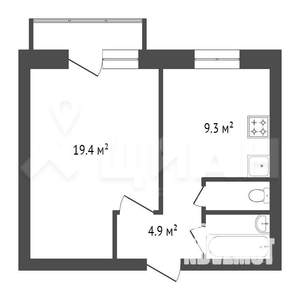 1-к квартира, вторичка, 39м2, 7/10 этаж