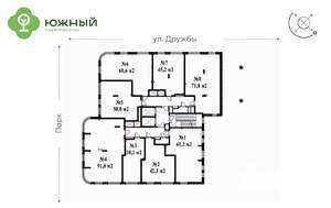 Студия квартира, вторичка, 50м2, 2/15 этаж