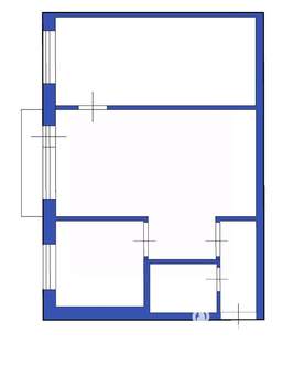 2-к квартира, вторичка, 46м2, 2/5 этаж