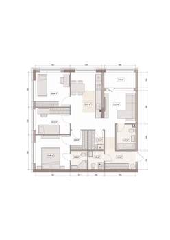 4-к квартира, вторичка, 86м2, 8/15 этаж