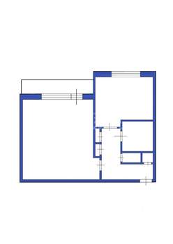 1-к квартира, вторичка, 37м2, 2/3 этаж