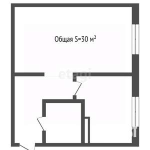 1-к квартира, вторичка, 30м2, 2/5 этаж