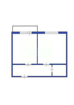 1-к квартира, вторичка, 43м2, 10/12 этаж