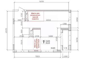 3-к квартира, вторичка, 54м2, 8/15 этаж