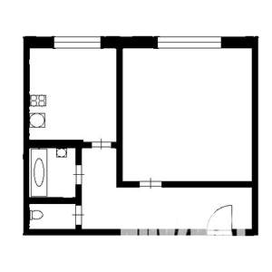 1-к квартира, вторичка, 33м2, 9/9 этаж