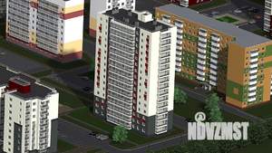 3-к квартира, строящийся дом, 78м2, 2/16 этаж