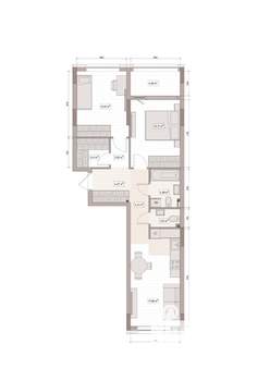 3-к квартира, вторичка, 67м2, 4/15 этаж