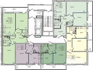 2-к квартира, вторичка, 68м2, 3/17 этаж