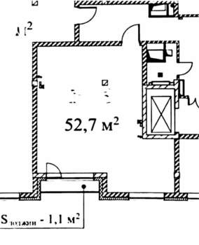 2-к квартира, вторичка, 53м2, 3/6 этаж