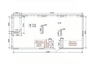4-к квартира, вторичка, 74м2, 4/15 этаж