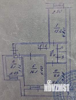 3-к квартира, вторичка, 61м2, 2/9 этаж