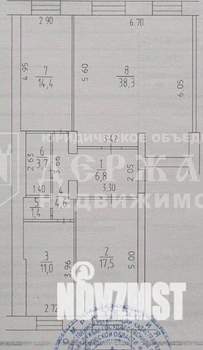 3-к квартира, вторичка, 98м2, 2/4 этаж