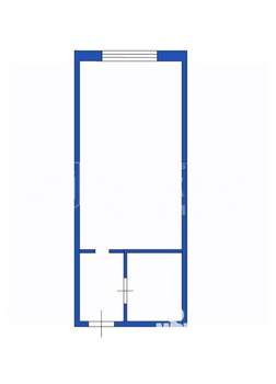 1-к квартира, вторичка, 18м2, 2/5 этаж