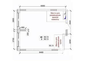 2-к квартира, вторичка, 38м2, 8/15 этаж