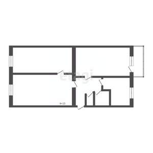 3-к квартира, вторичка, 64м2, 4/5 этаж