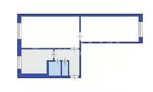 2-к квартира, вторичка, 45м2, 2/5 этаж