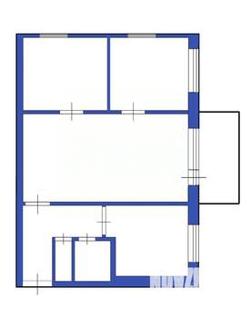 3-к квартира, вторичка, 48м2, 3/5 этаж