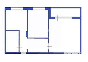 2-к квартира, вторичка, 50м2, 8/9 этаж