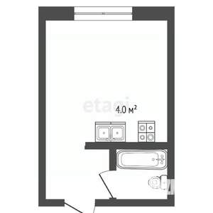 Студия квартира, вторичка, 22м2, 5/9 этаж