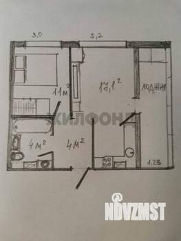1-к квартира, вторичка, 36м2, 2/17 этаж