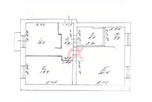 3-к квартира, вторичка, 73м2, 3/3 этаж