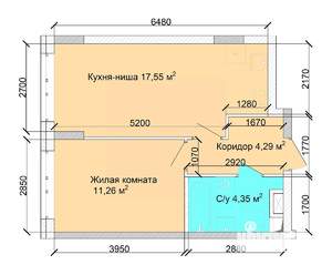 2-к квартира, вторичка, 38м2, 8/15 этаж