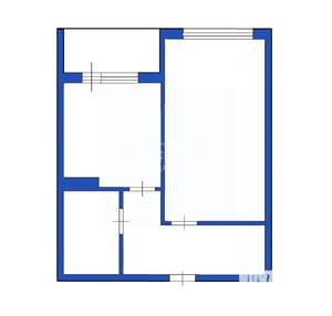 1-к квартира, вторичка, 38м2, 13/16 этаж