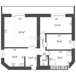 3-к квартира, вторичка, 94м2, 10/10 этаж
