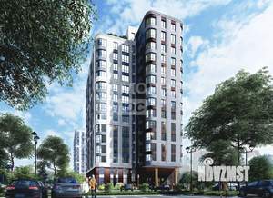 2-к квартира, строящийся дом, 45м2, 3/15 этаж