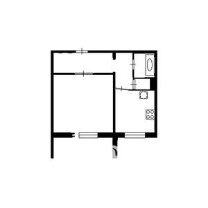 1-к квартира, вторичка, 41м2, 7/10 этаж