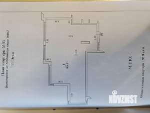 3-к квартира, вторичка, 96м2, 11/14 этаж