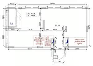4-к квартира, вторичка, 72м2, 15/15 этаж