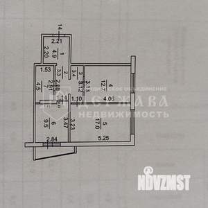 2-к квартира, вторичка, 55м2, 2/16 этаж