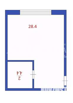 Студия квартира, вторичка, 25м2, 3/10 этаж