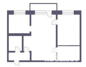 3-к квартира, вторичка, 41м2, 2/5 этаж