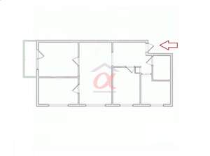 4-к квартира, вторичка, 61м2, 4/5 этаж