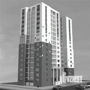 1-к квартира, строящийся дом, 38м2, 15/16 этаж