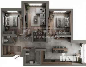 3-к квартира, вторичка, 84м2, 4/7 этаж