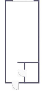 Студия квартира, вторичка, 17м2, 6/9 этаж